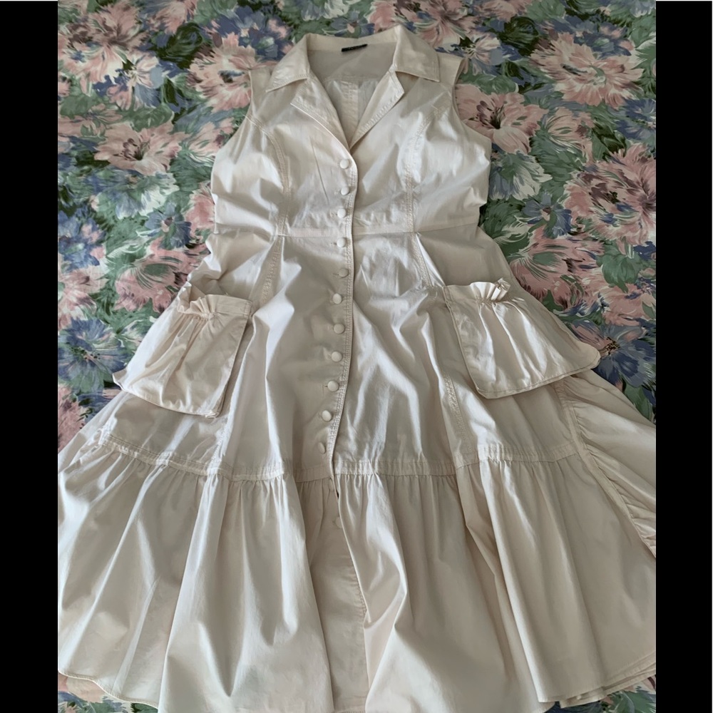 Ariella Cream Midi Dress